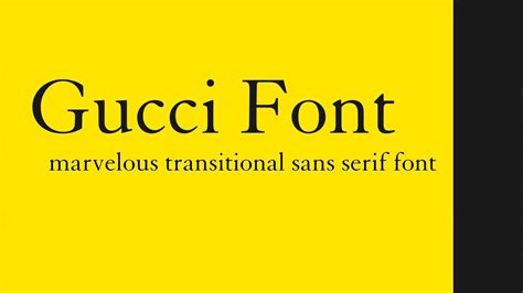 free gucci font|gucci sans font.